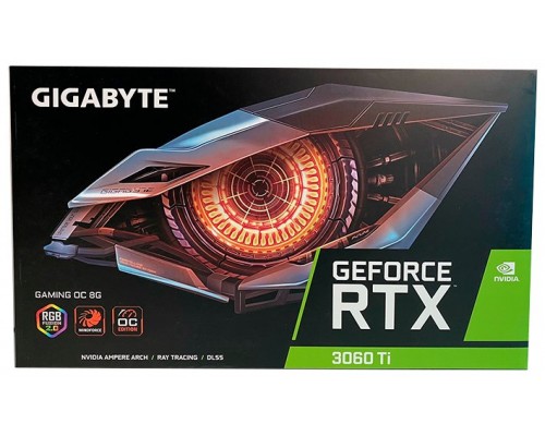 TARJETA GRAFICA GIGABYTE RTX 3060 TI GAMING OC 8GB LHR